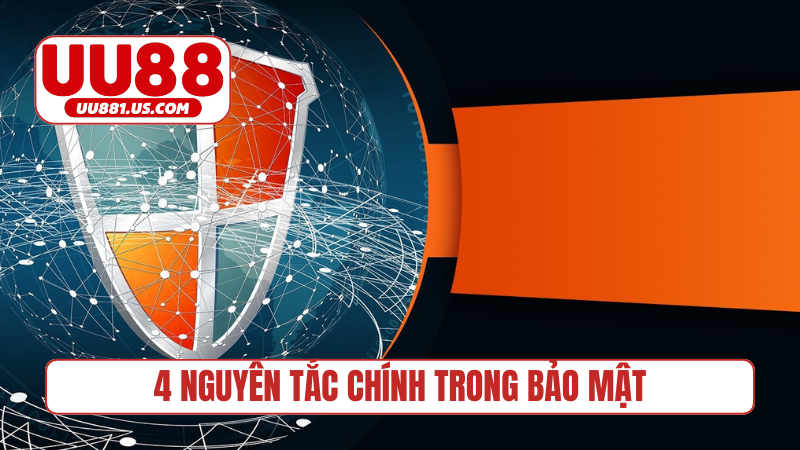 4 nguyên tắc chính trong chính sách bảo mật